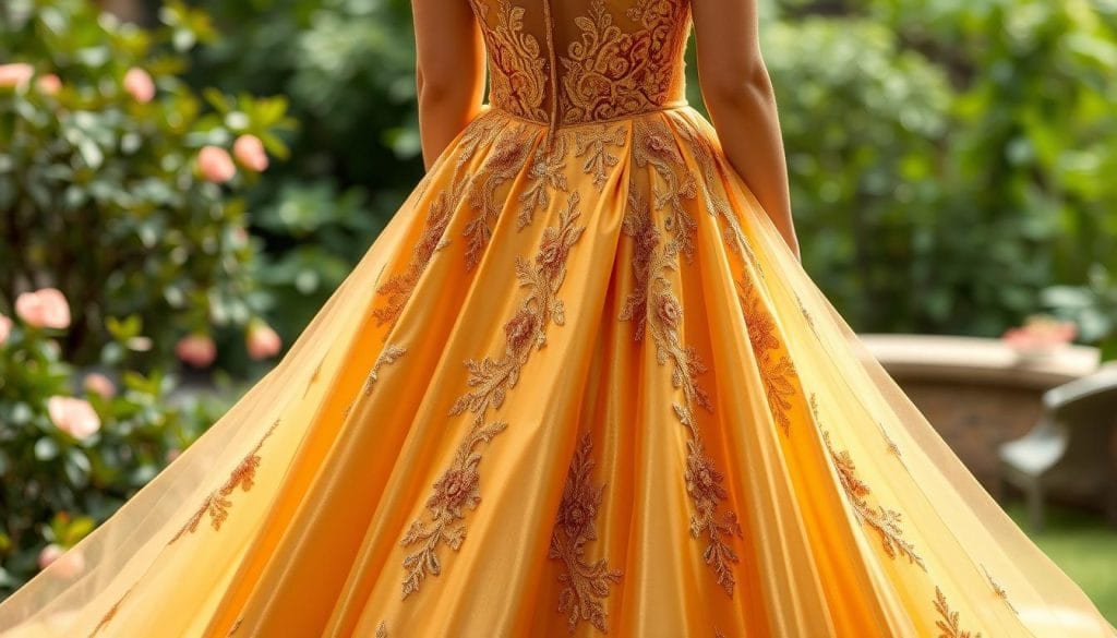 Warna Emas untuk Baju Kondangan