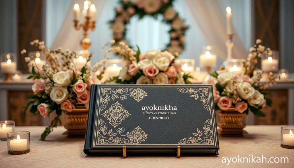 buku tamu pernikahan