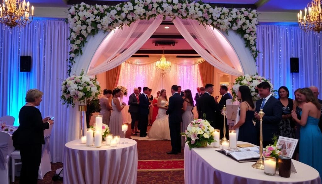 sambutan tamu pernikahan