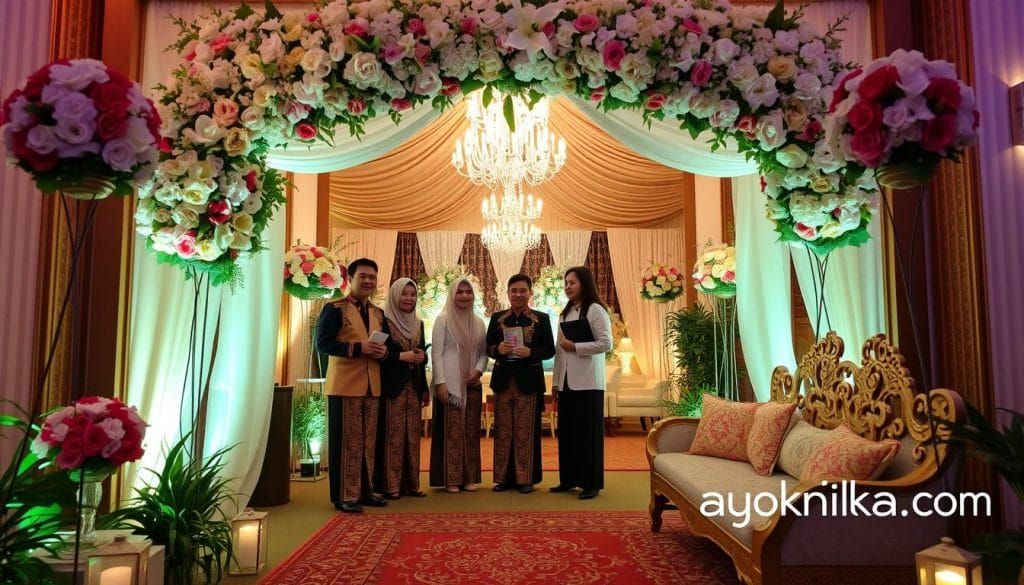 terima tamu pernikahan