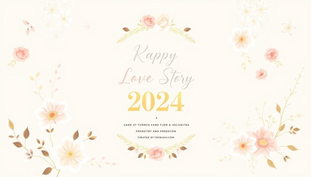 tren desain love story undangan digital 2024