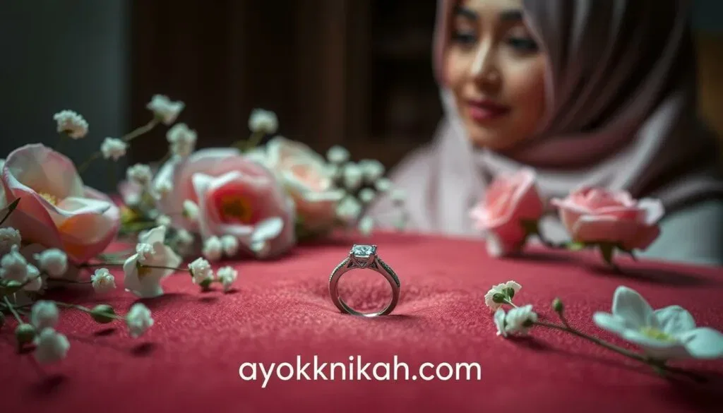 cincin tunangan