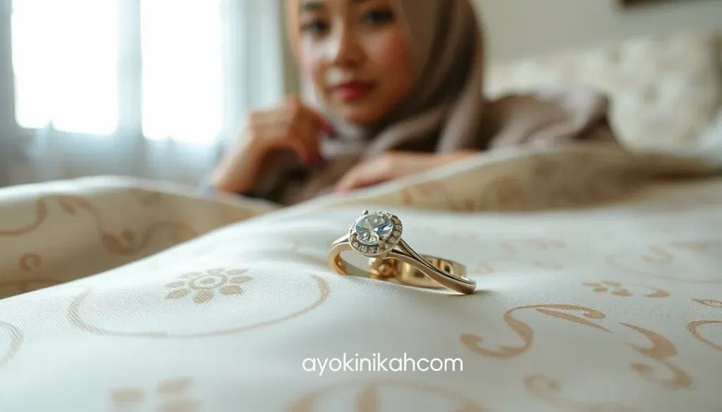 cincin tunangan