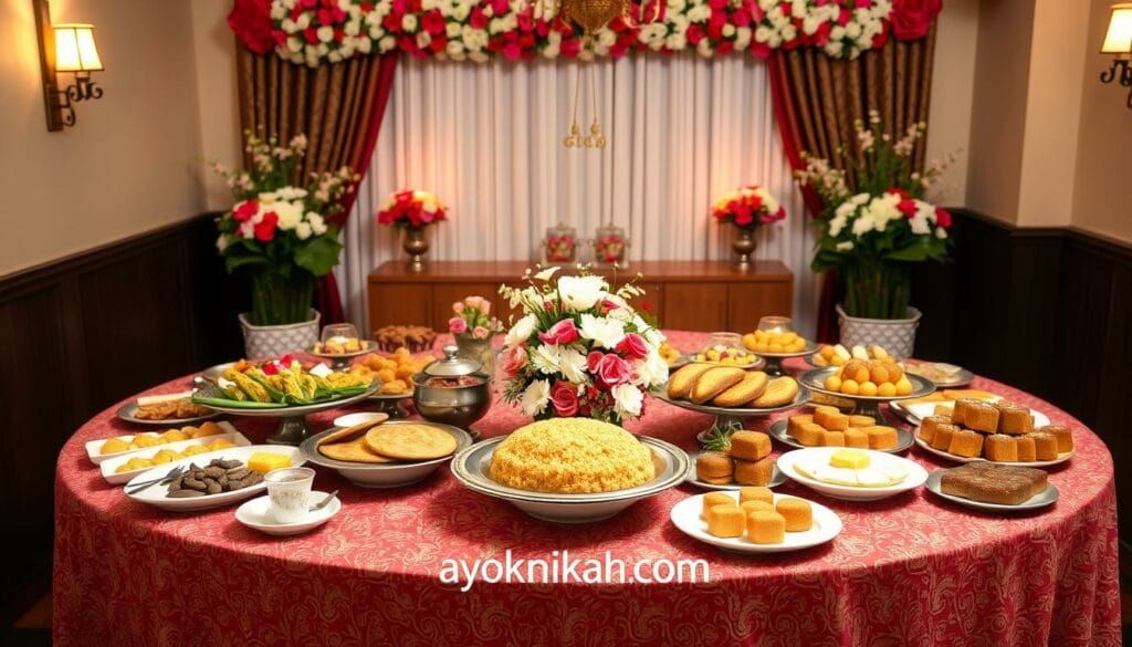 konsumsi dan hidangan pengajian pranikah