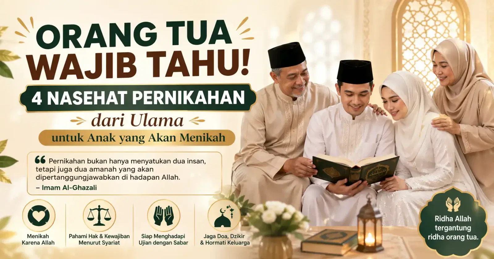 Nasehat Pernikahan dari Ulama