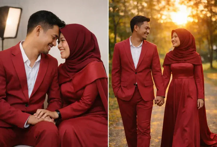 Foto Studio Pasangan