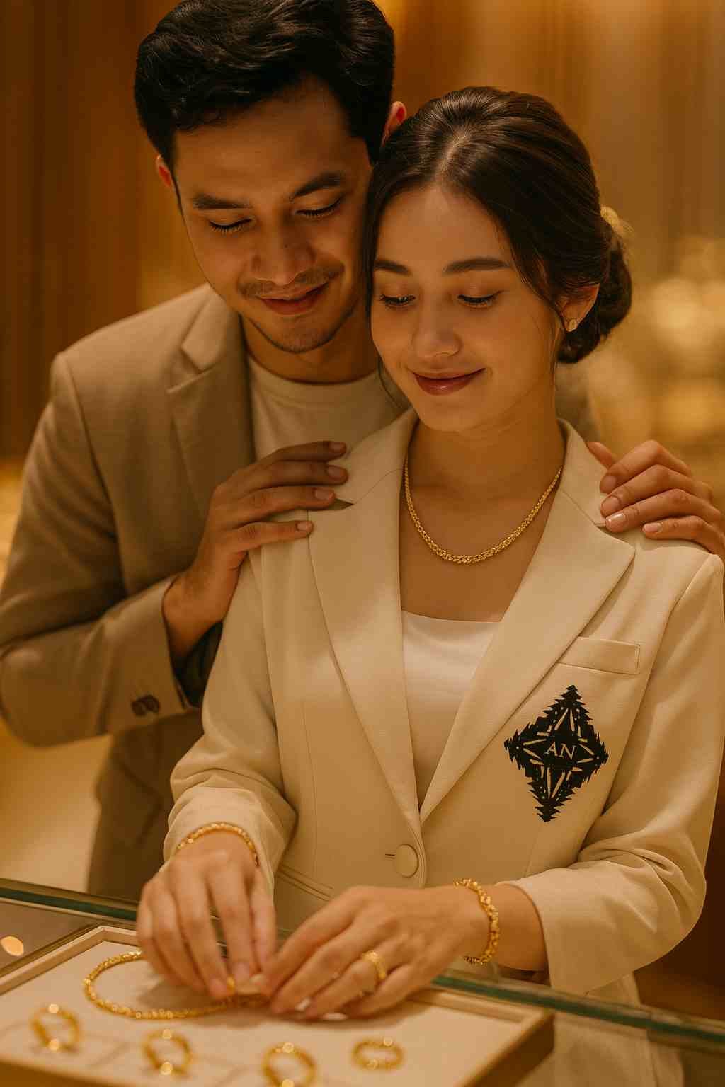 harga 1 set perhiasan emas untuk pernikahan