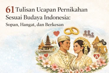 Tulisan Ucapan Pernikahan