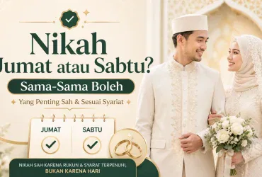 jumat dan sabtu menikah menurut islam