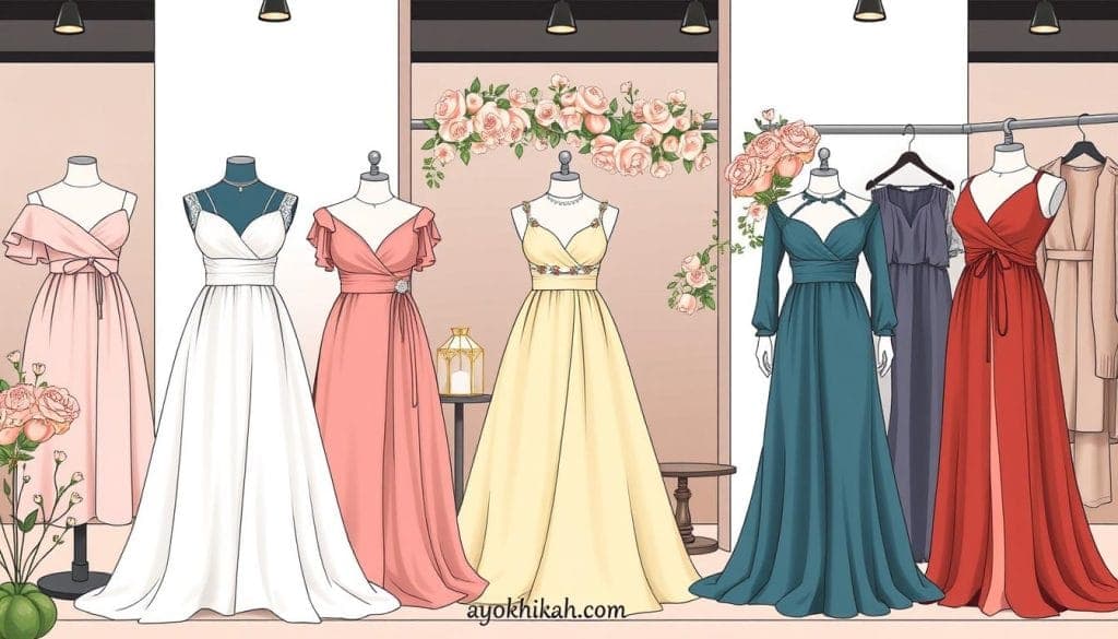 Pilihan warna baju kondangan berdasarkan tema dan lokasi acara