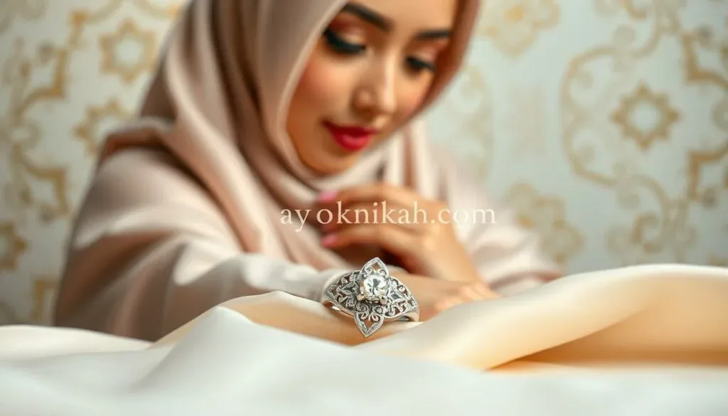 cincin tunangan