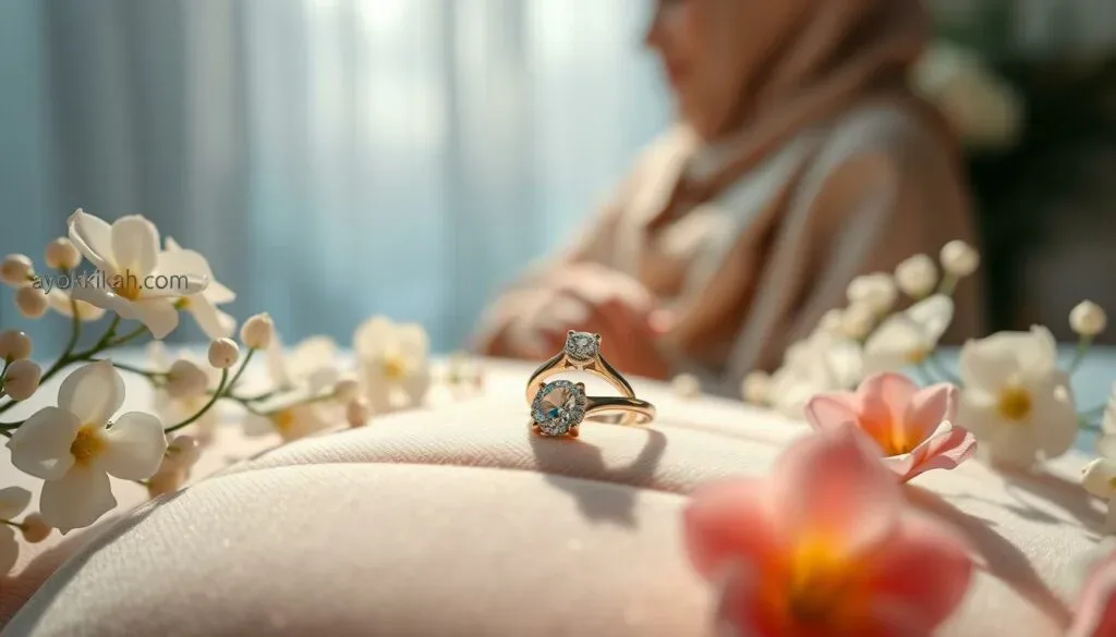 cincin tunangan