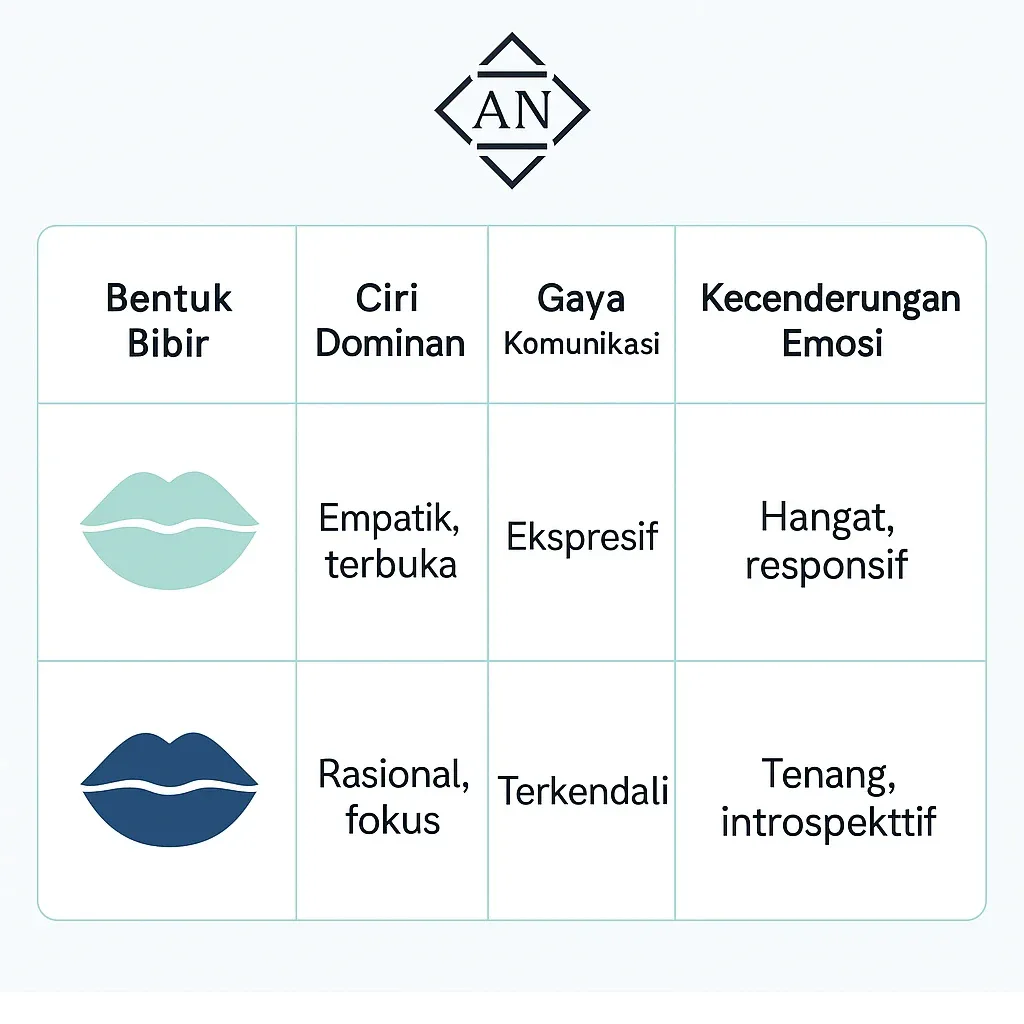 arti bibir tebal