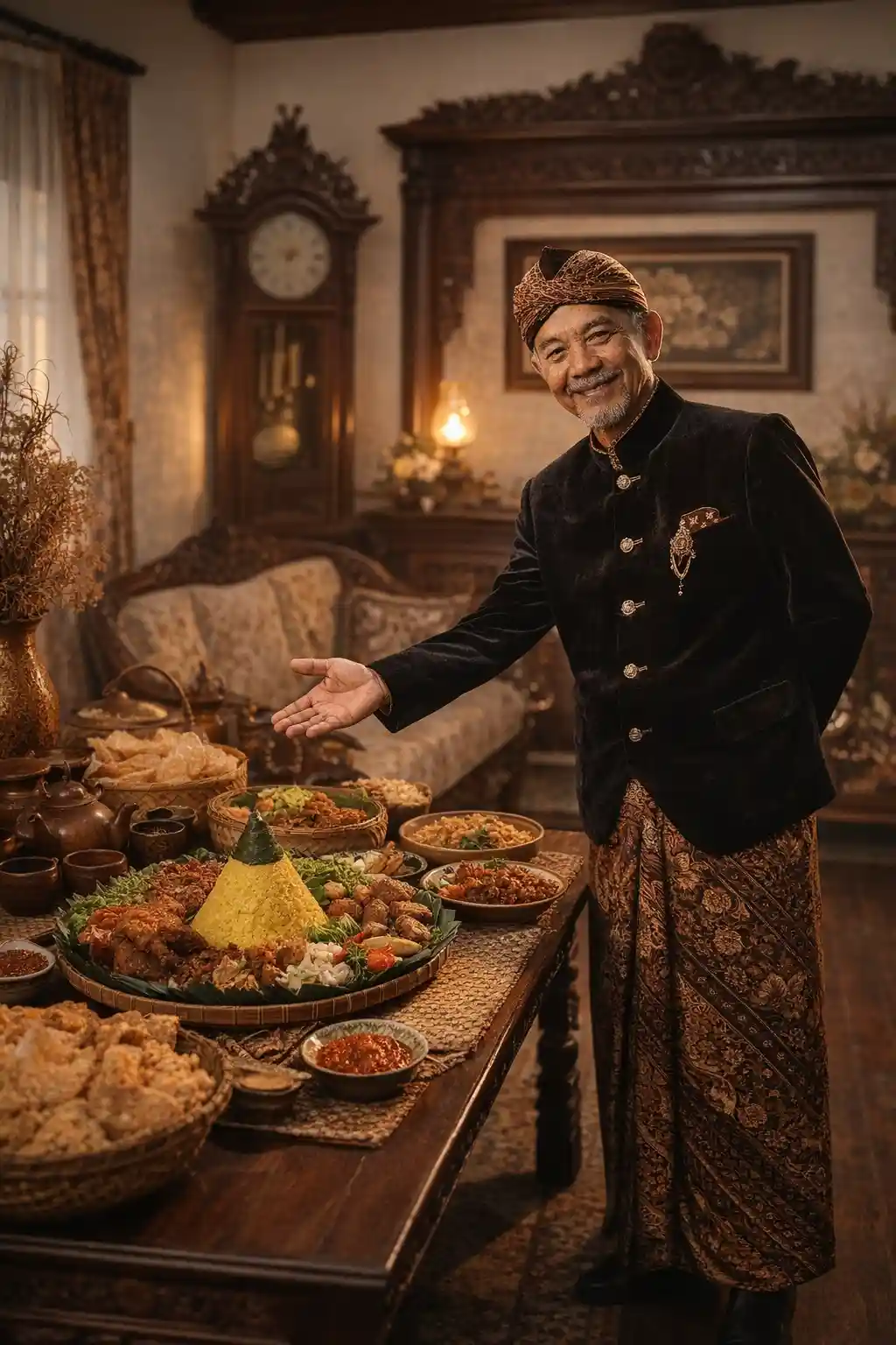 Mempersilahkan Makan dalam Bahasa Jawa Halus
