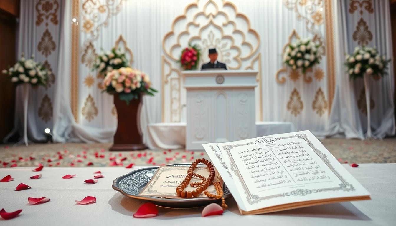 teknik mengatur pembacaan doa nikah