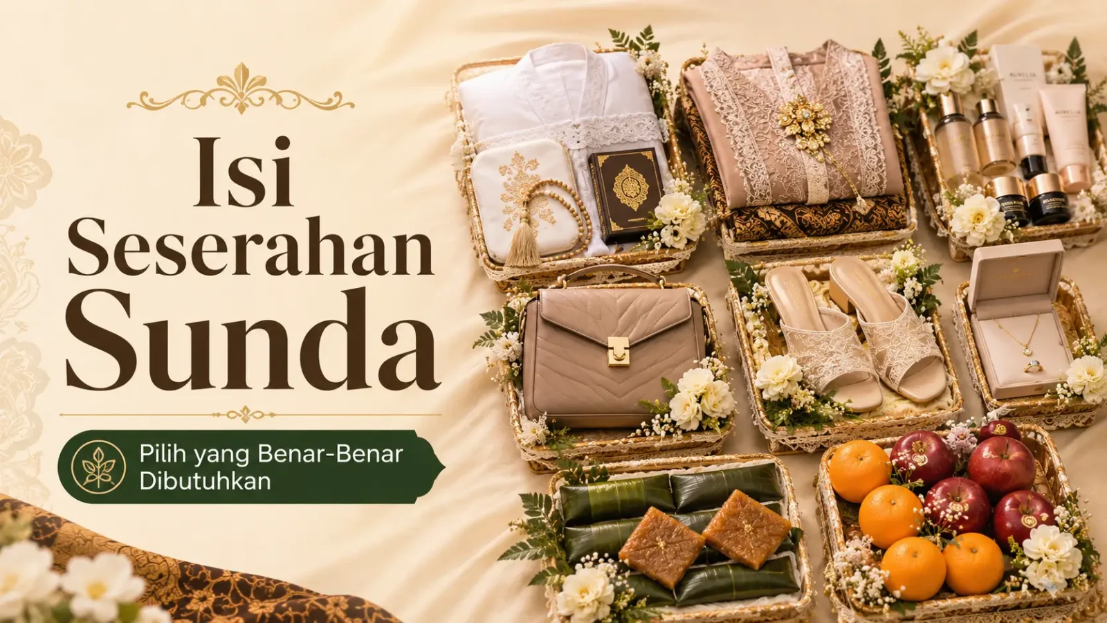 seserahan pernikahan adat sunda