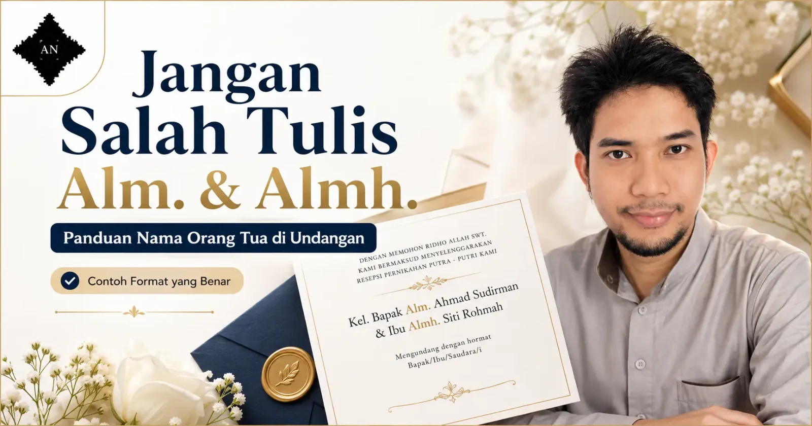Penulisan Nama Orang Tua yang Sudah Meninggal