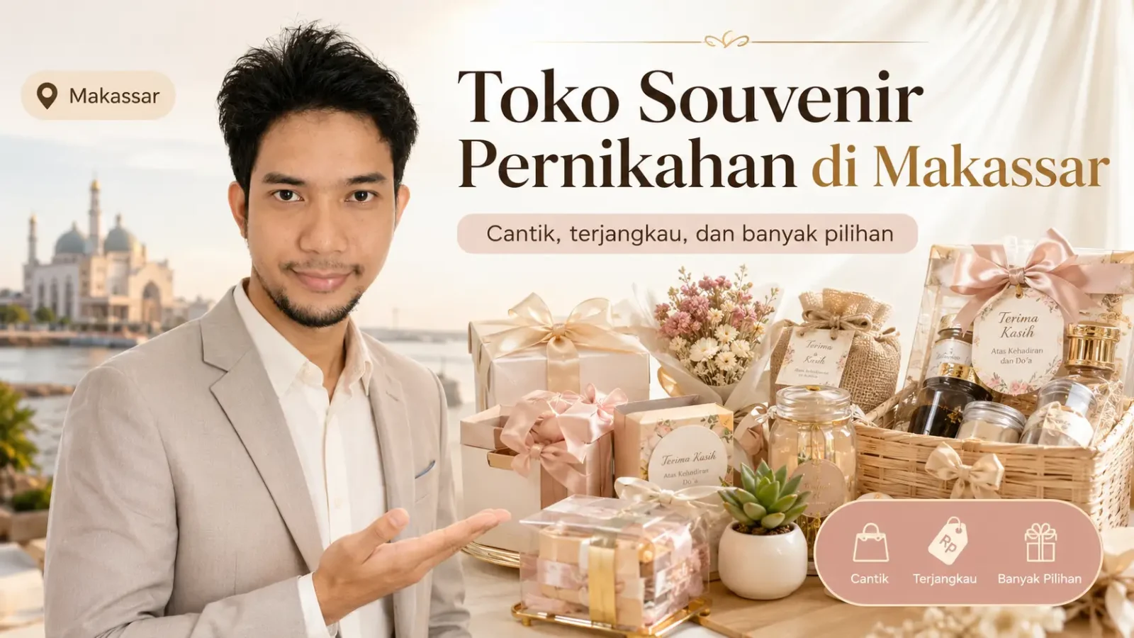toko souvenir pernikahan Makassar