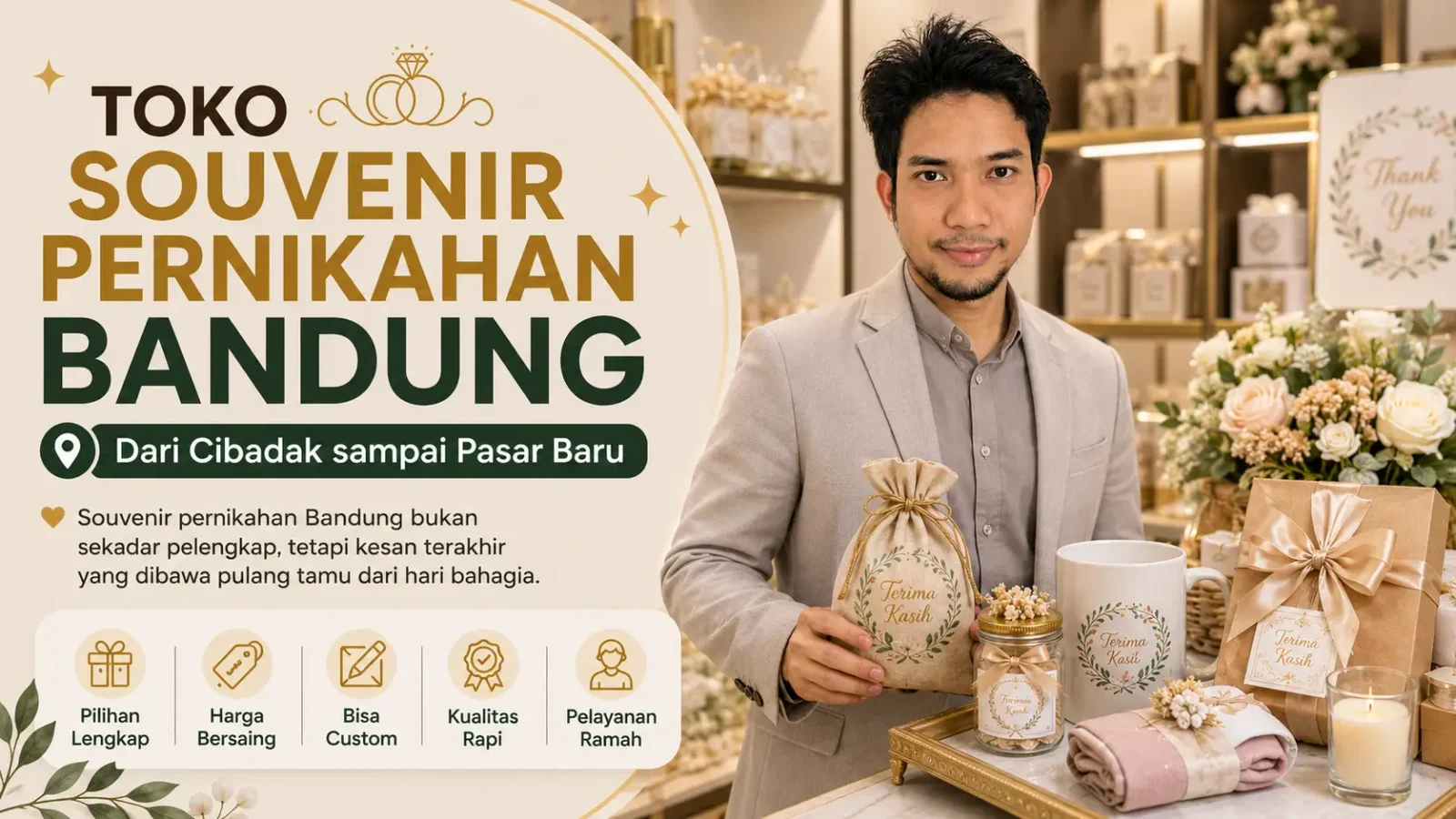 Toko Souvenir Pernikahan Bandung