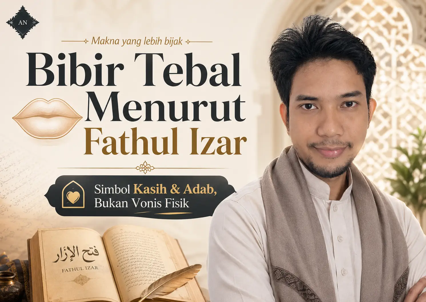 bibir tebal menurut kitab fathul izar