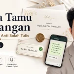 etika penulisan nama tamu undangan