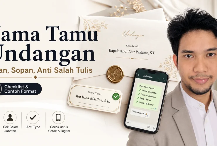 etika penulisan nama tamu undangan