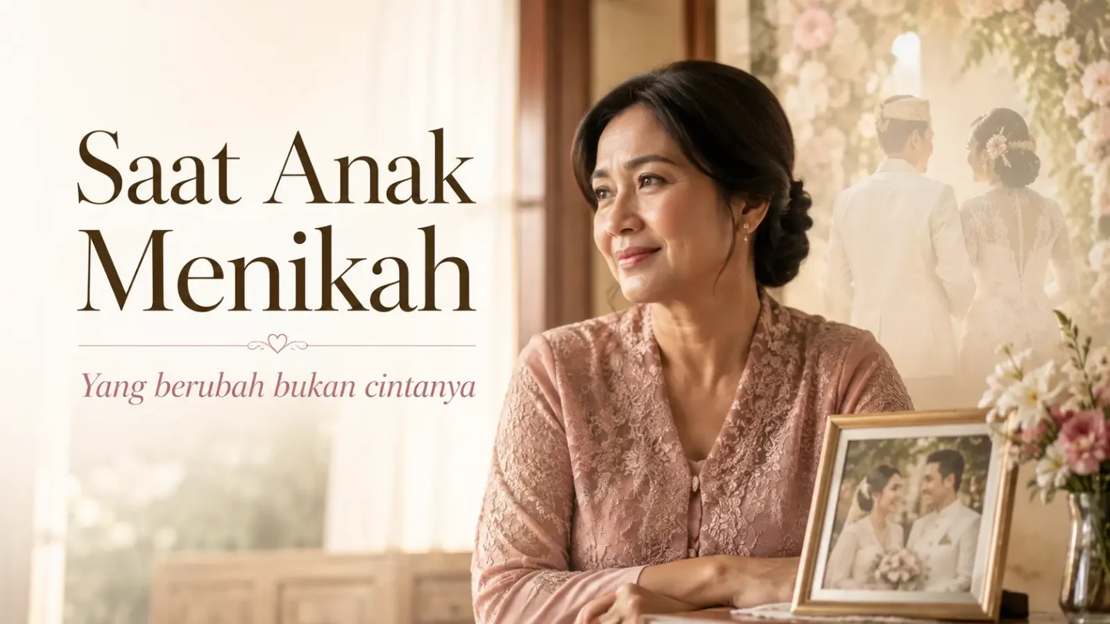 Perasaan Seorang Ibu Ketika Anaknya Menikah